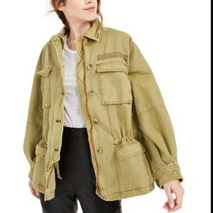 Free People Seize The Day Military Jacket